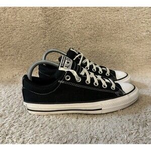 Converse Chuck Taylor All Star Street OX Low Shoes Sneakers Black Youth Boys 5Y